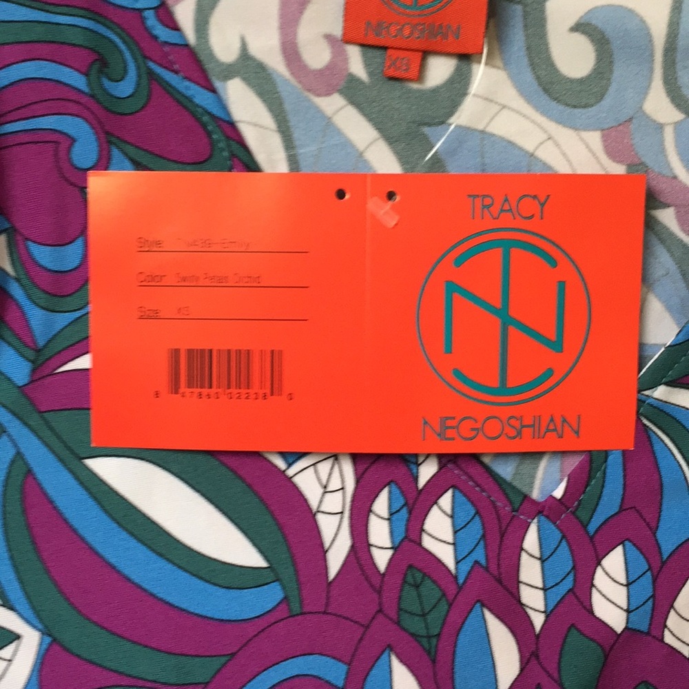 Tracy Negoshian Swirly petals orchid dress 🎊 - Picture 8 of 8